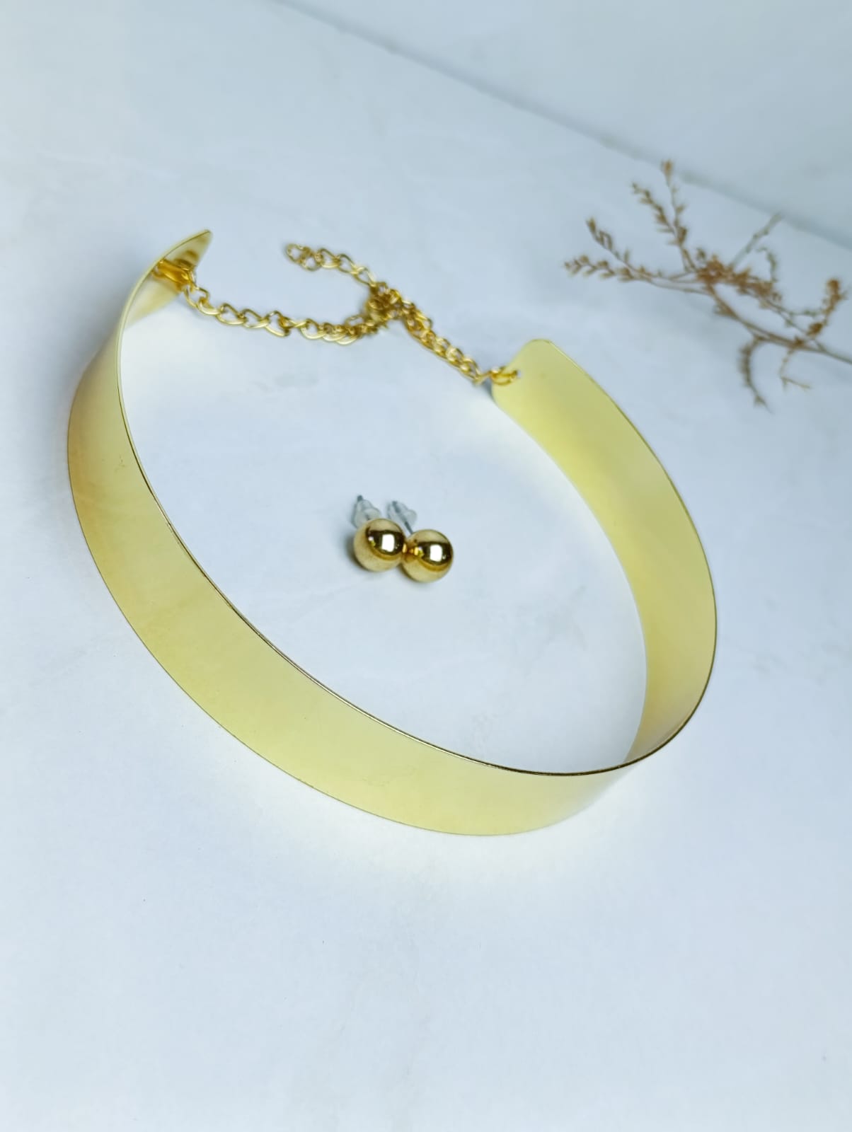 SET DORADO MINIMALISTA