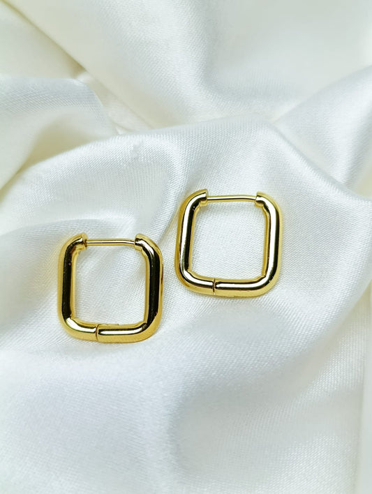 AROS ARGOLLA CUADRADA EN ACERO QUIRÚRGICO