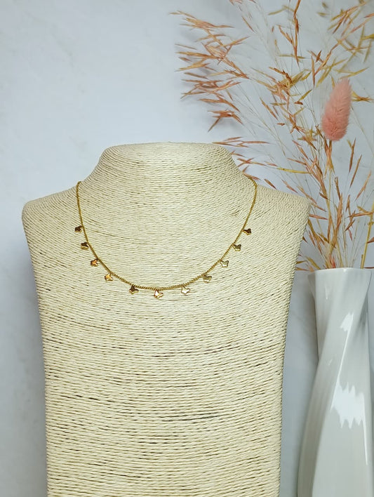 COLLAR MARIPOSAS DORADAS